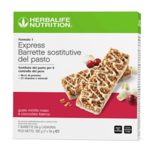 Barretta Formula 1 Express - Gusto Mirtillo Rosso e Cioccolato Bianco