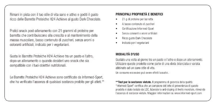 H24 Barretta Achieve - immagine 3