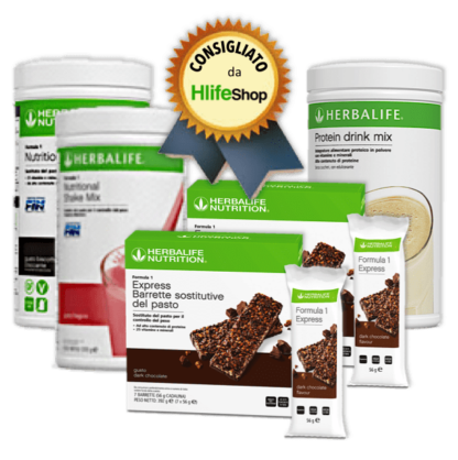 Herbalife  Kit per Perdere Peso fino 120g Proteine - Con Pasto