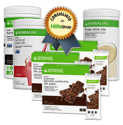 Herbalife  Kit per Perdere Peso oltre 120g Proteine - Con Pasto