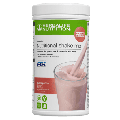 Herbalife Formula 1 Pesca e Litchi